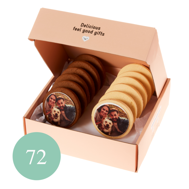 Edible Image Cookies 72 Pack