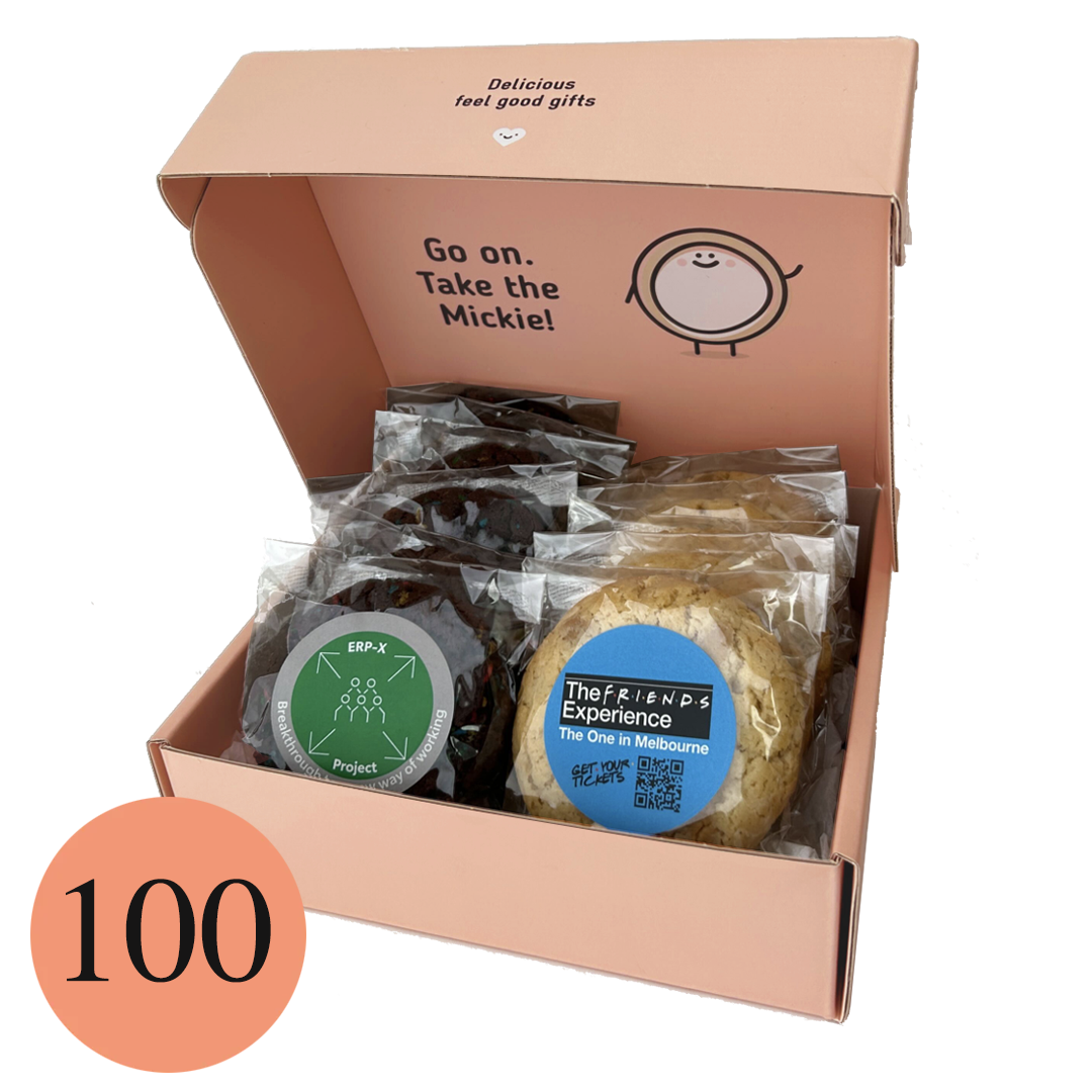 NY Style Sticker Cookies 100 Pack