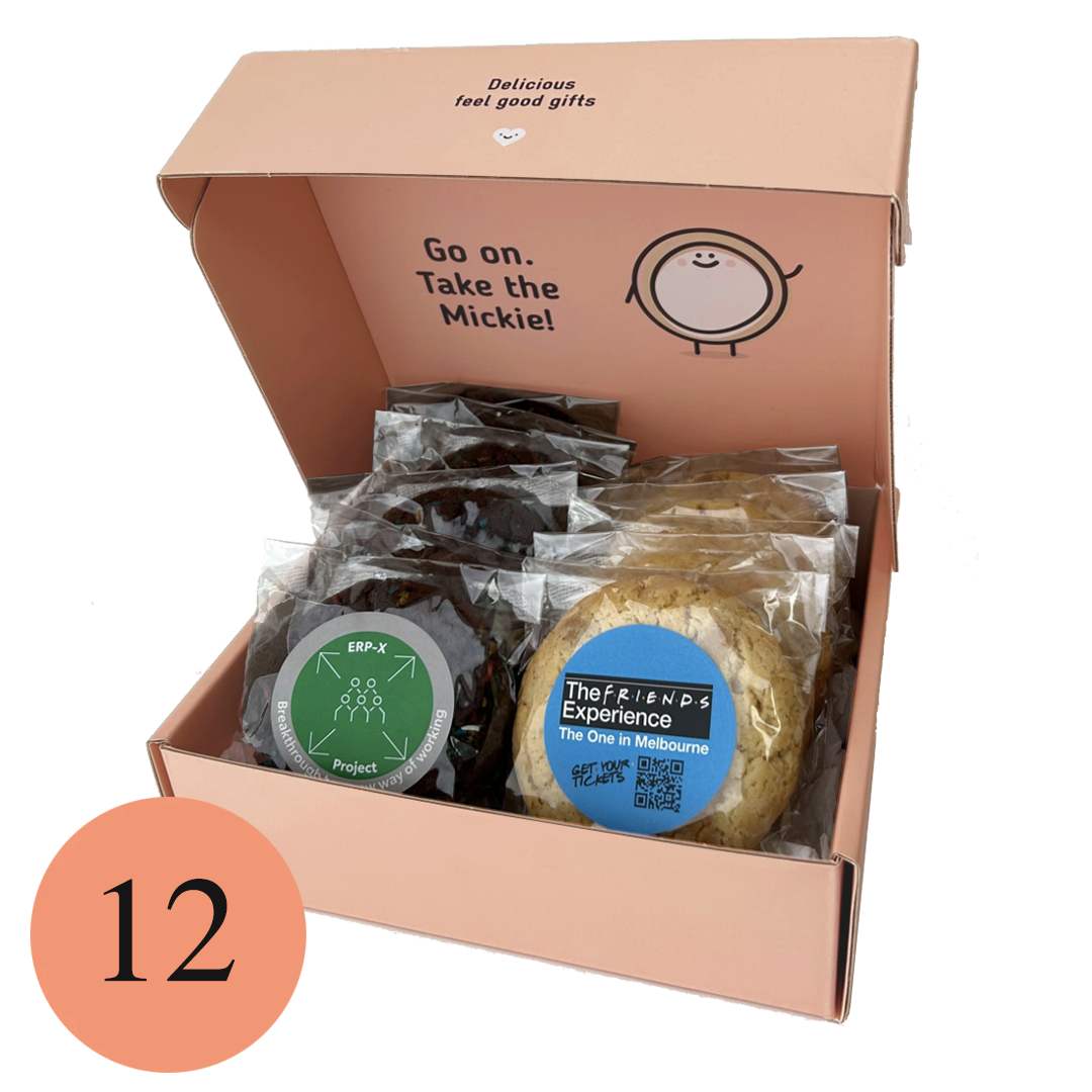 NY Style Sticker Cookies 12 Pack
