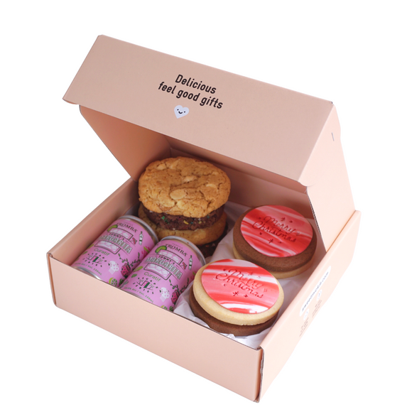 Tipsy Christmas gift cookie delivery australia wide