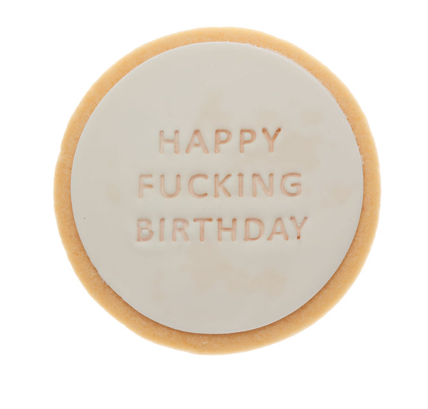 happy fucking birthday cookie gift delivery