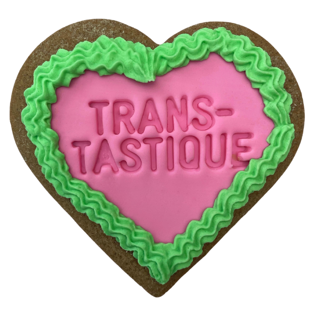 Sweet Mickie Pride cookies with rainbow icing - Trans-tastique