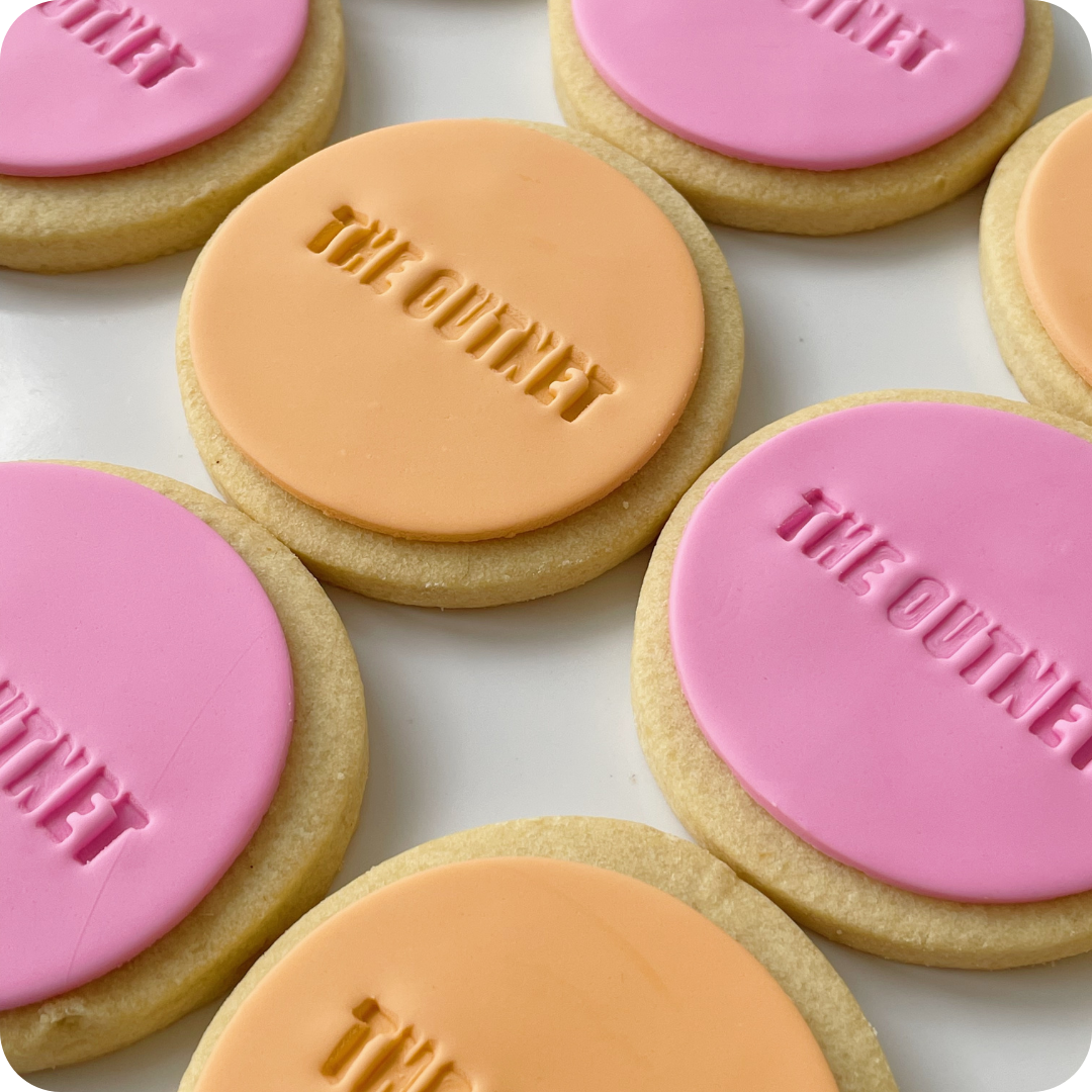 Custom Logo Cookies | Upload Your Own Design | Personalised Cookies Australia