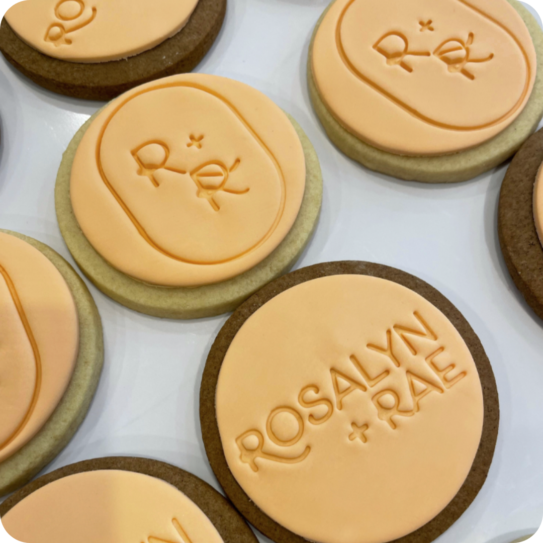 Custom Logo Cookies | Upload Your Own Design | Personalised Cookies Australia