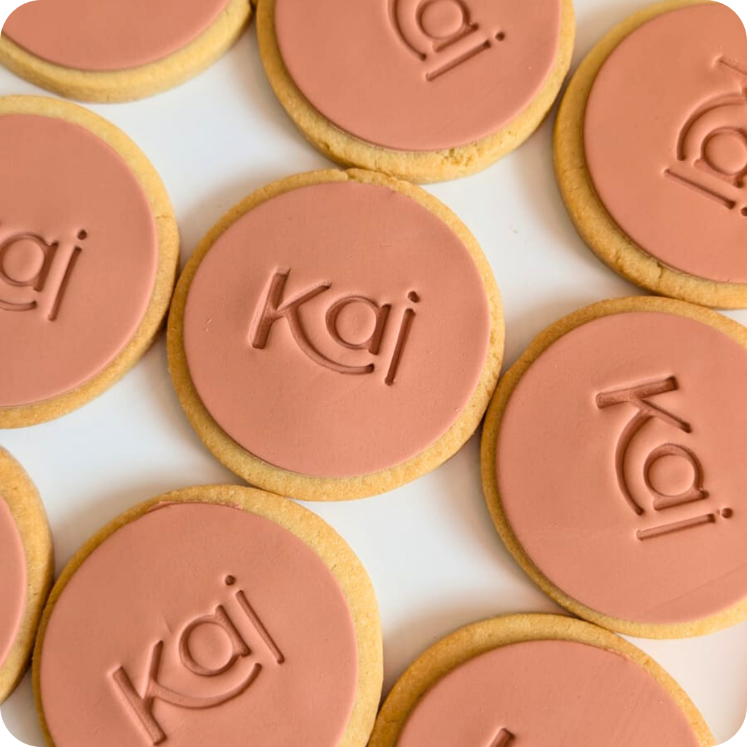 Custom Logo Cookies | Upload Your Own Design | Personalised Cookies Australia