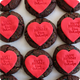 Close-up of personalised New York Chunky Cookie