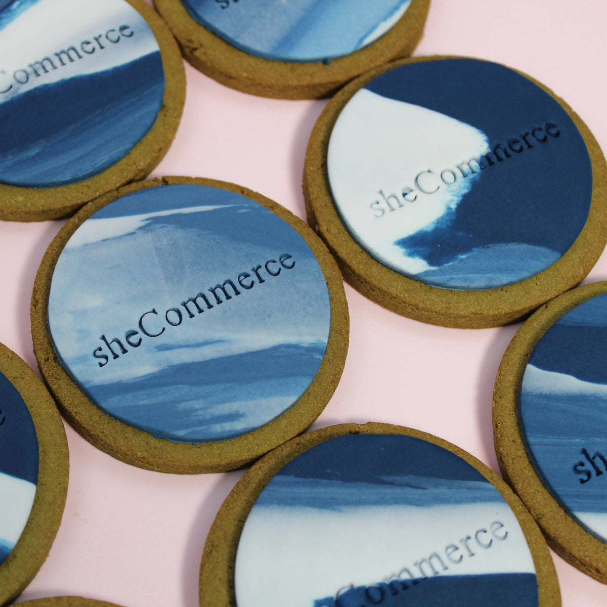 Custom Logo Cookies | Upload Your Own Design | Personalised Cookies Australia