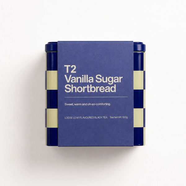 Vanilla Sugar Shortbread Loose Leaf Tin 100g