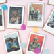 Handmade Polaroid-style cookies with personalised edible photo printing