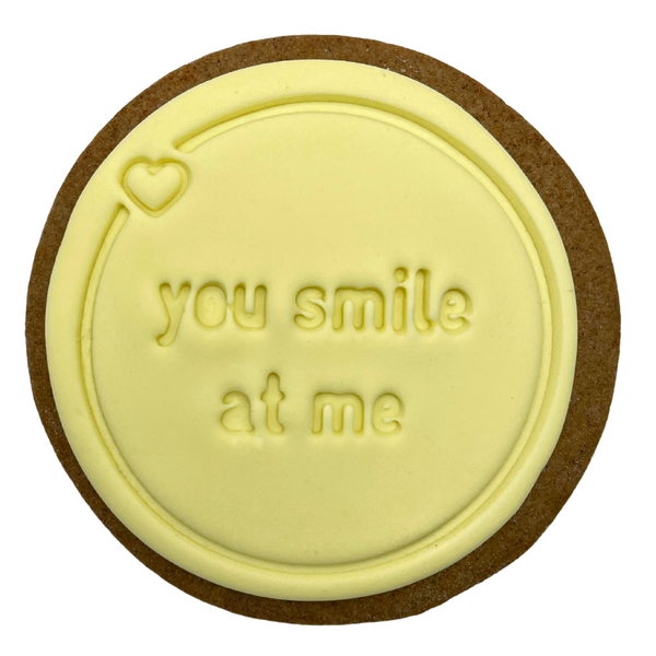 Sweet Mickie Mothers Day Cookies - You smile at me