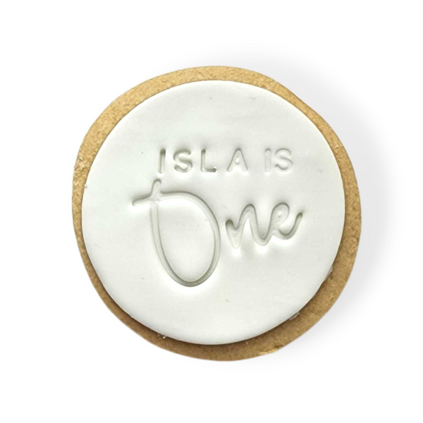Sweet Mickie custom name and age birthday cookie gift delivery
