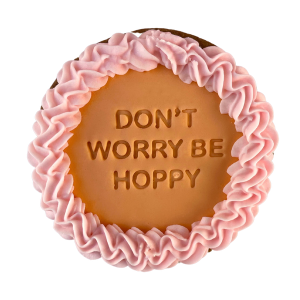 Sweet Mickie Easter Fru Fru Cookie - Don't Worry Be Hoppy