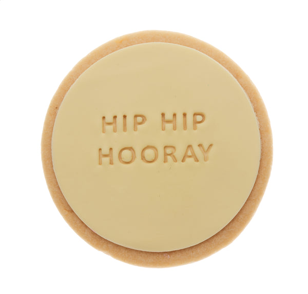 Sweet Mickie birthday party cookie gift delivery - hip hip hooray cookie