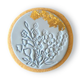 Sweet Mickie wedding/sending love cookie for gift delivery with gold leaf