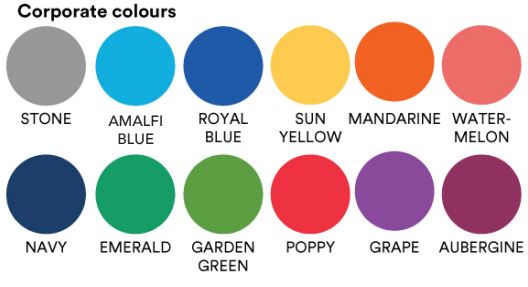 Sweet Mickie Corporate Icing Colours