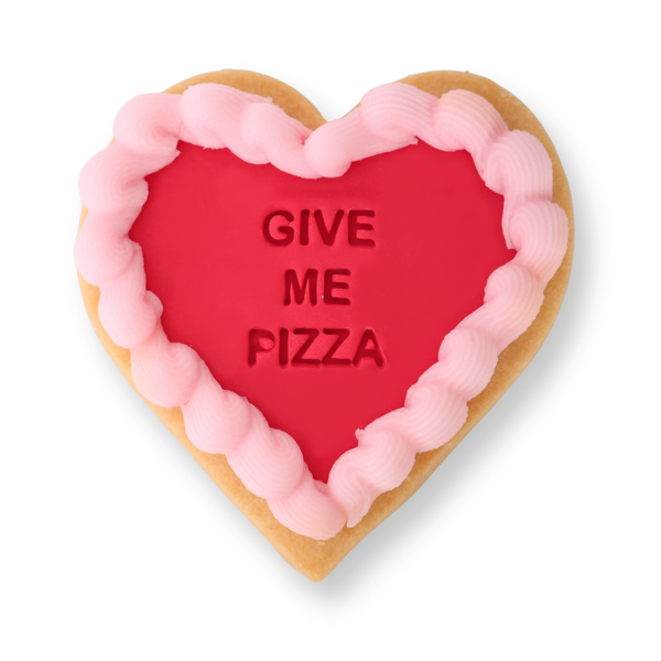 Sweet Mickie Galentines Vanilla cookie - Give me pizza
