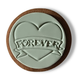 Sweet Mickie retro wedding cookies with 'Forever' stamped