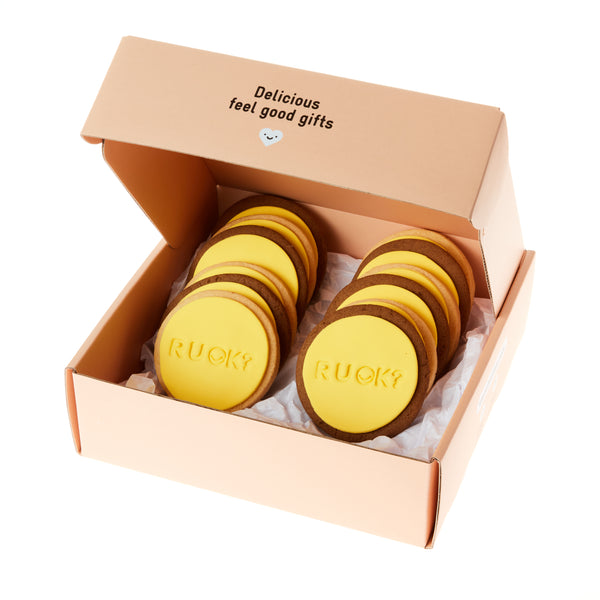 R U OK? cookies for R U OK? Day gift delivery - 12 pack
