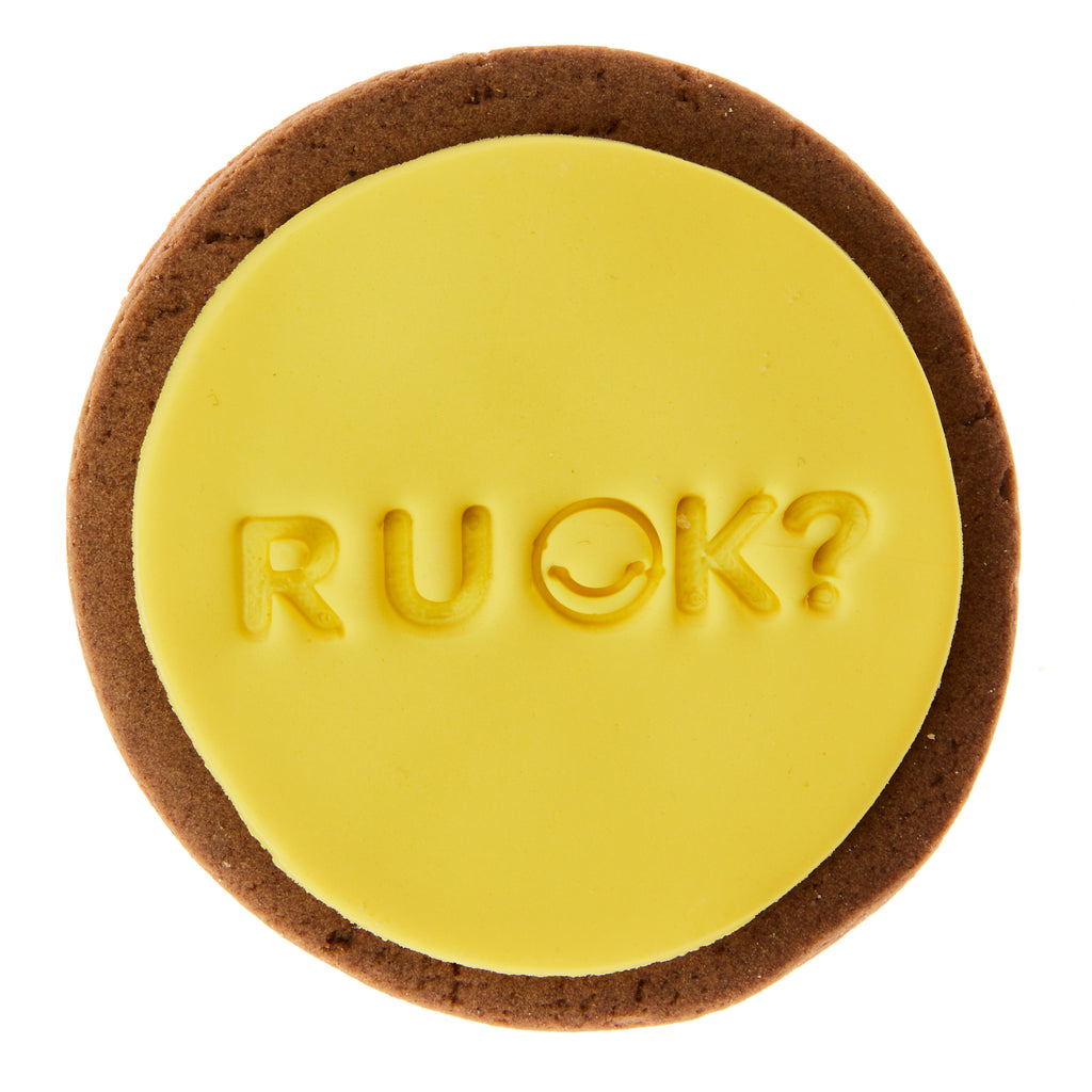 Sweet Mickie R U OK? Day ginger cookie gift delivery