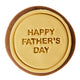 happy fathers day quote cookie gingerbread