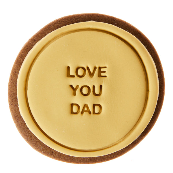 happy fathers day quote cookies mixed quotes love you dad