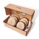 Sweet Mickie wedding cookies with custom monogram initials for gift delivery - 6 pack