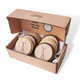 Sweet Mickie wedding cookies with custom initials for gift delivery - 6 pack