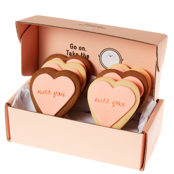 Miss you cookies to let your loved ones know how you feel with cookies delivered to them via gift delivery