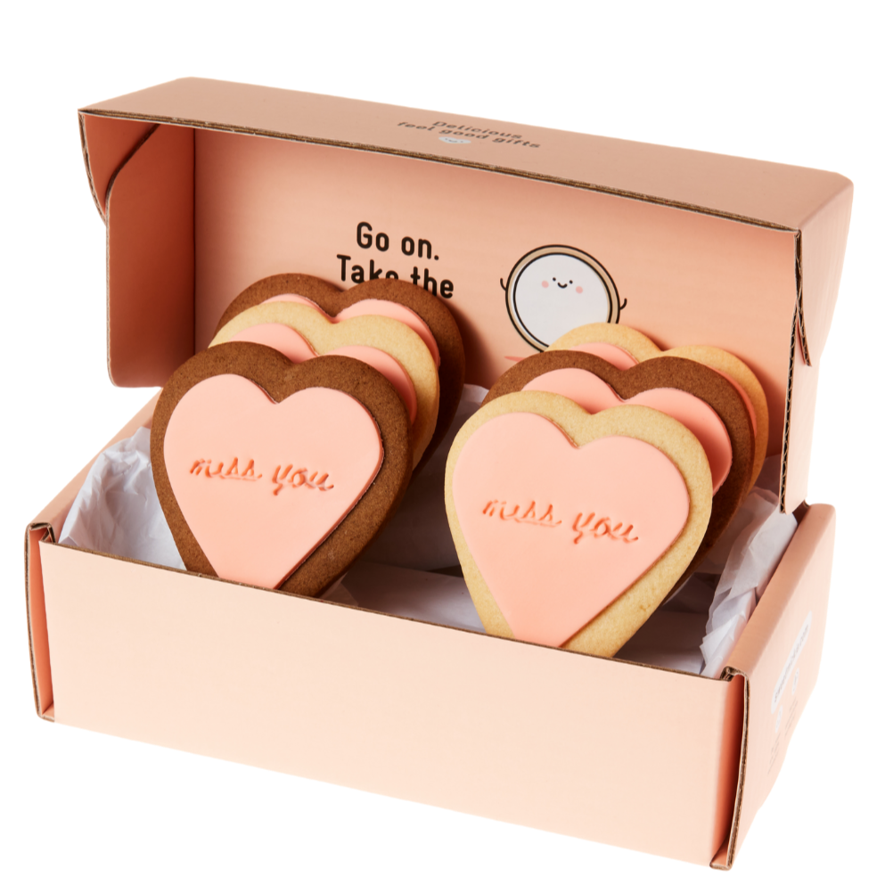 Miss you cookies to let your loved ones know how you feel with cookies delivered to them via gift delivery