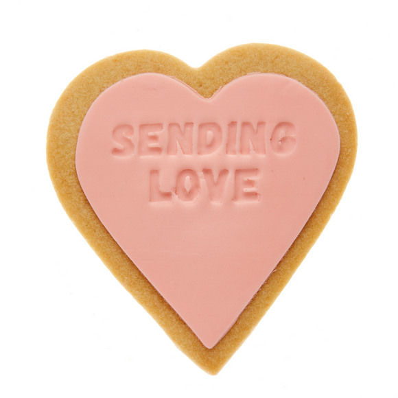 sending love cookie gift delivery vanilla peach cookie