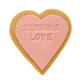 sending love cookie gift delivery vanilla peach cookie